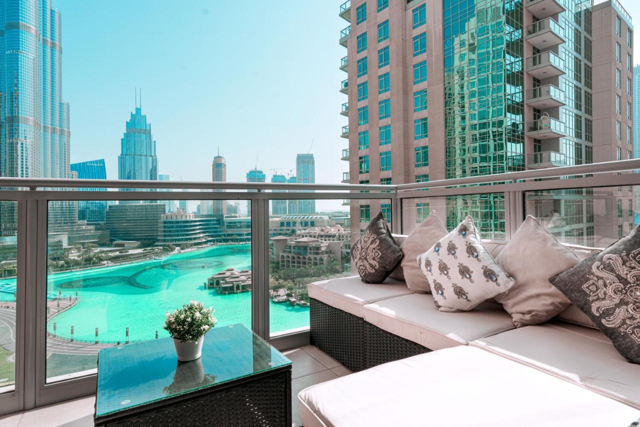 Elite Royal Apartment - Full Burj Khalifa & Fountain View - Pearl Dubai Bagian luar foto