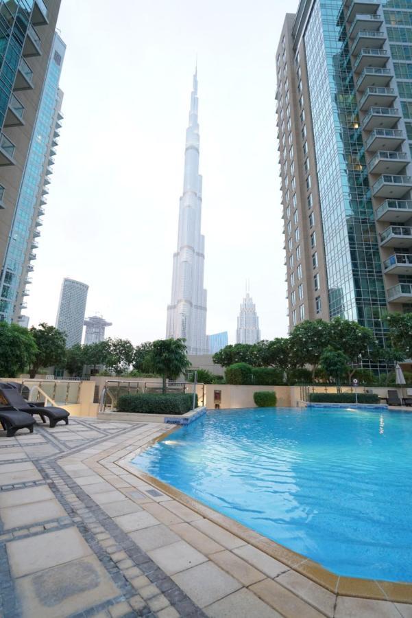 Elite Royal Apartment - Full Burj Khalifa & Fountain View - Pearl Dubai Bagian luar foto